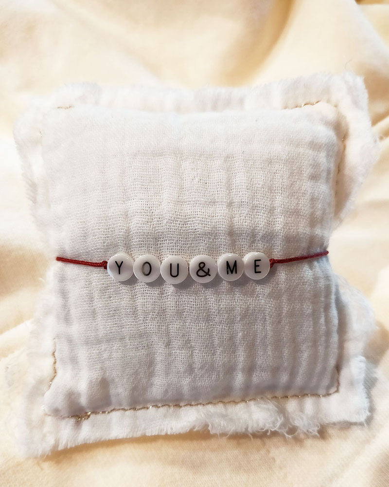 Bracelet sparkling by bbuble couleur Bordeaux