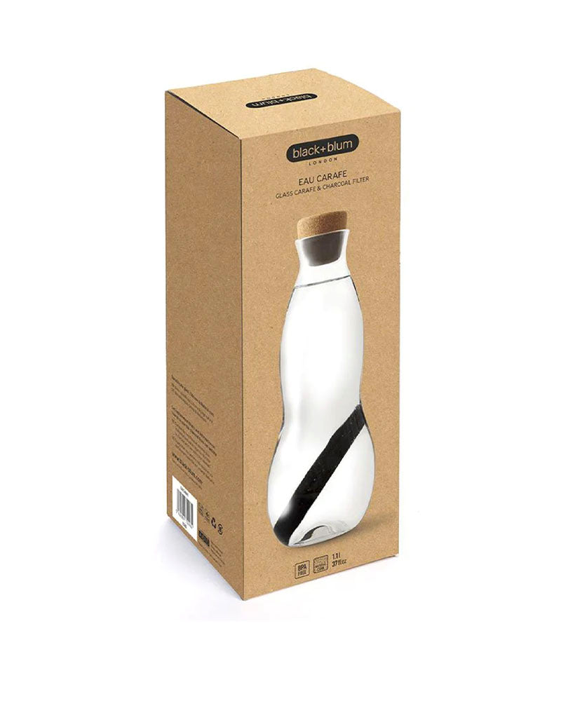 Carafe avec charbon black+blum