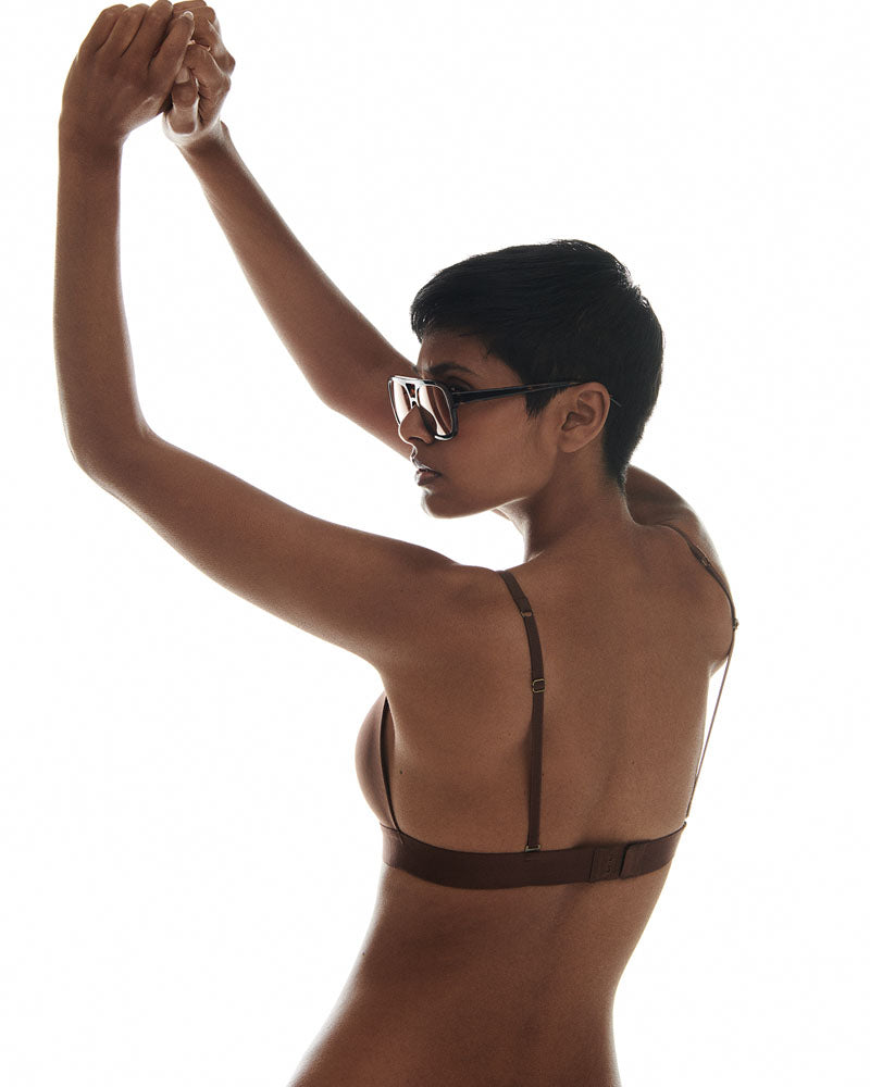 Triangle coco love stories couleur Chocolat