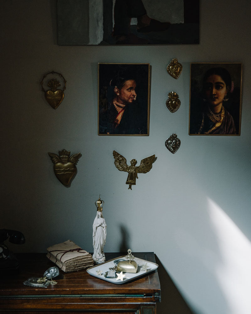 Deco murale boncoeurs couleur Argent