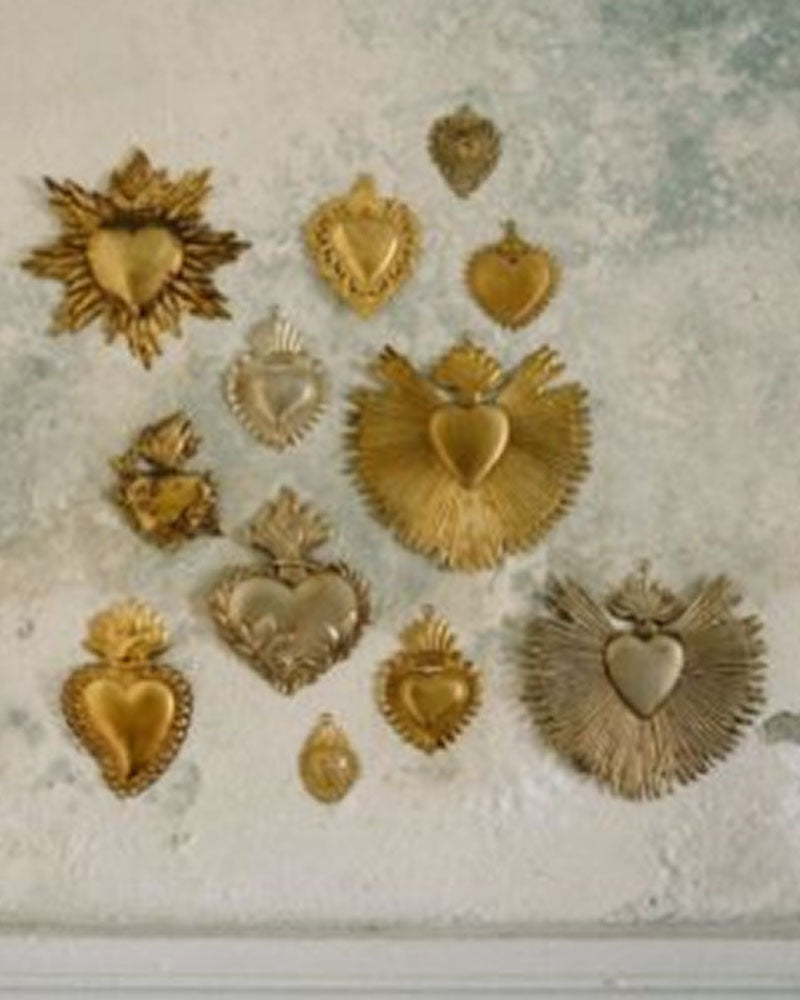 Deco murale boncoeurs couleur Argent