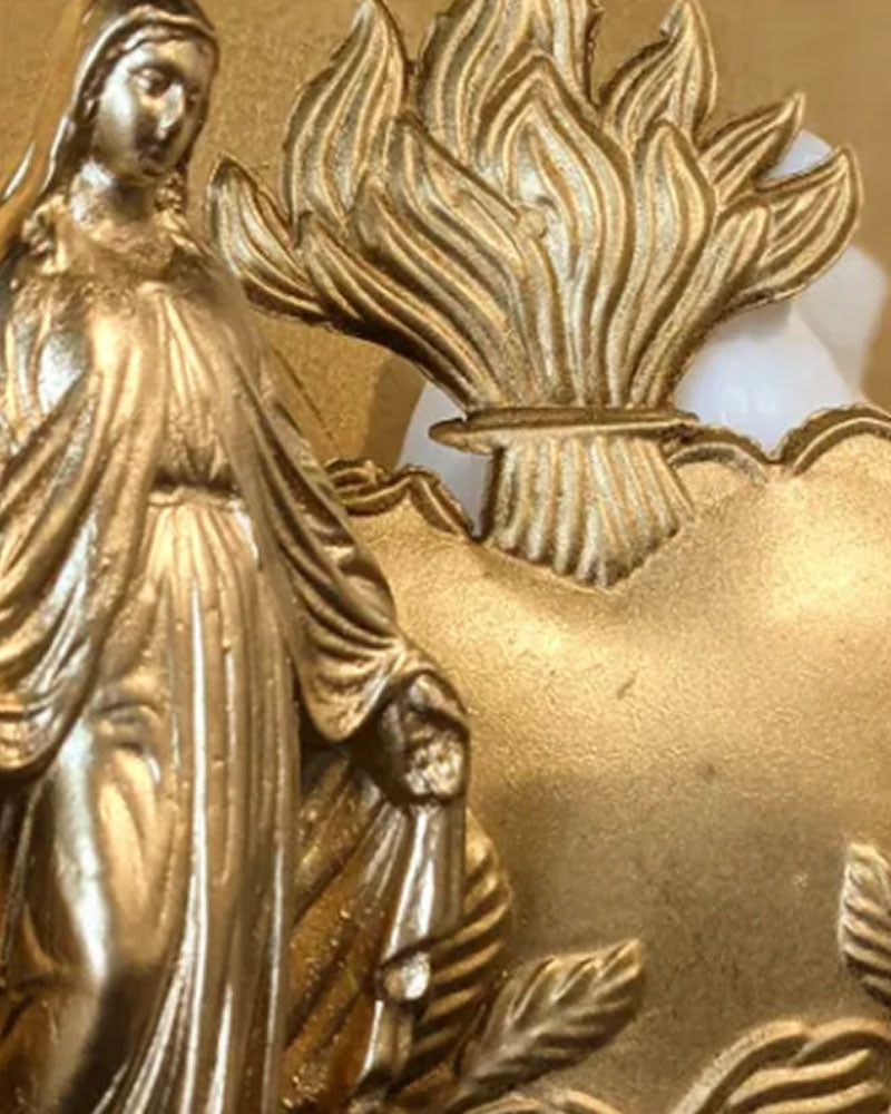 Deco murale boncoeurs couleur Or