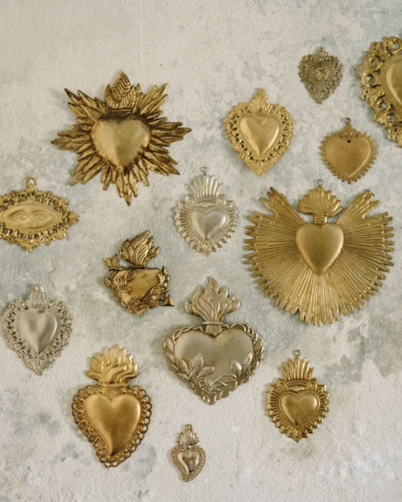 Deco murale boncoeurs couleur Argent