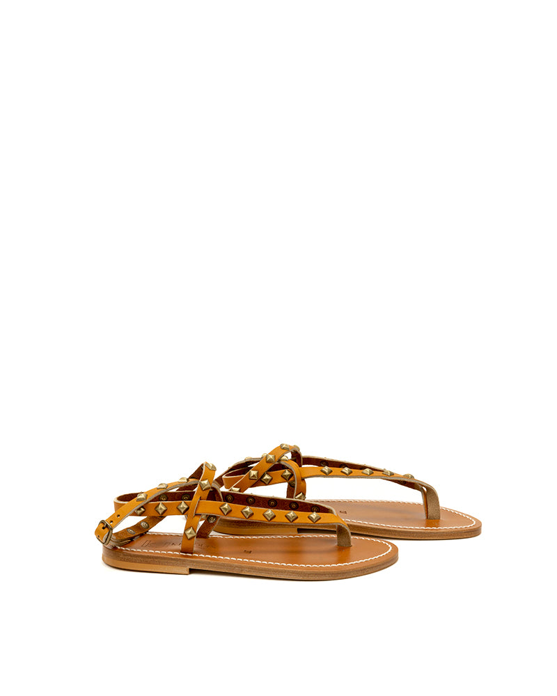 Sandale k.jacques couleur Camel