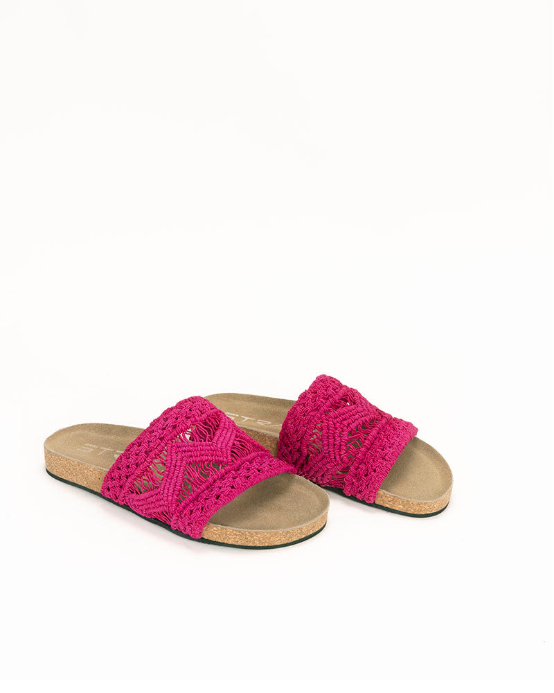 Mule strategia couleur Fushia