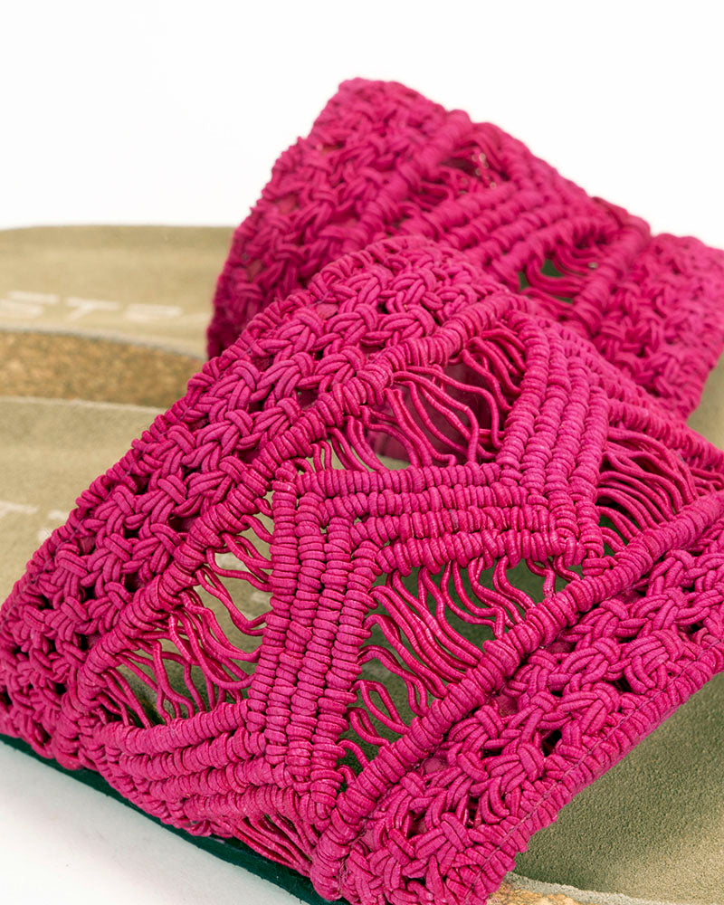 Mule strategia couleur Fushia