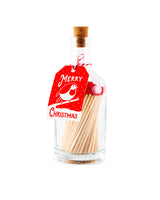 Bouteille allumettes robin m christmas archivist