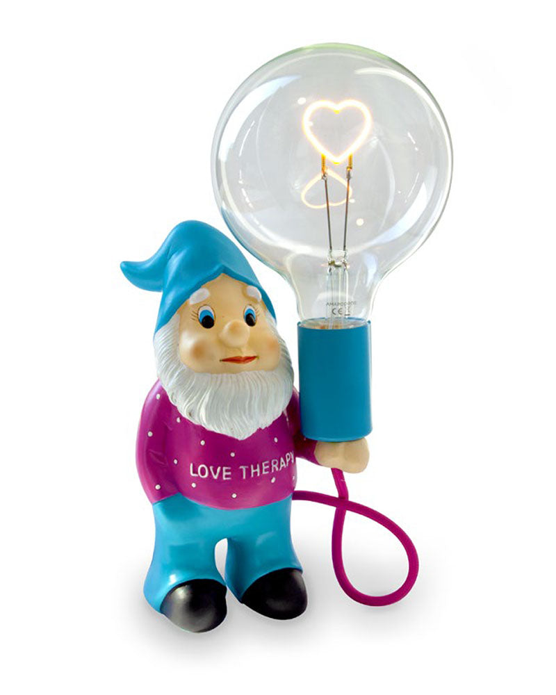Lampe nain amarcords couleur Bleu