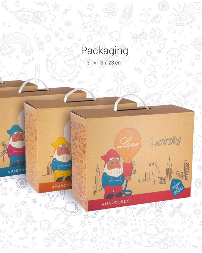 Lampe nain amarcords couleur Bleu