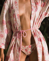 Kimono jolie  love stories couleur Fleuri