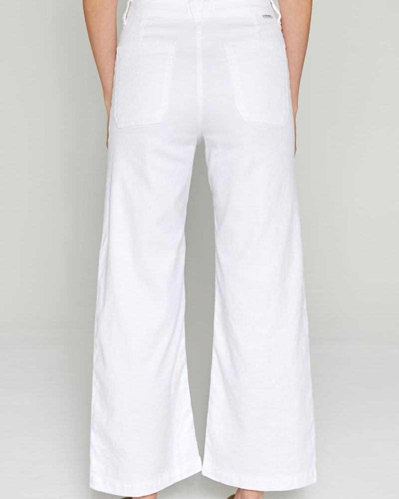 Pantalon  five couleur Blanc