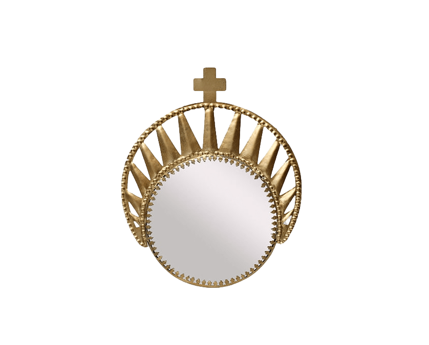 Miroir couronne boncoeurs