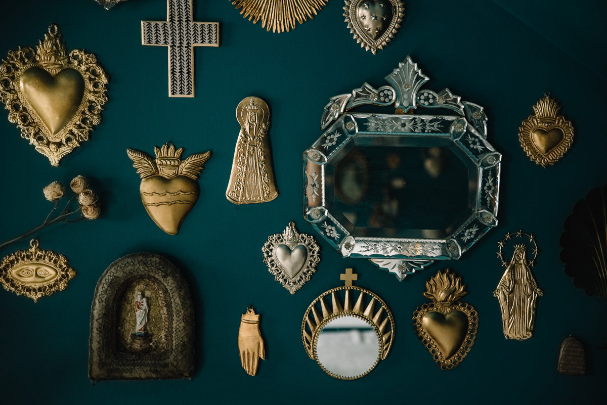 Miroir couronne boncoeurs