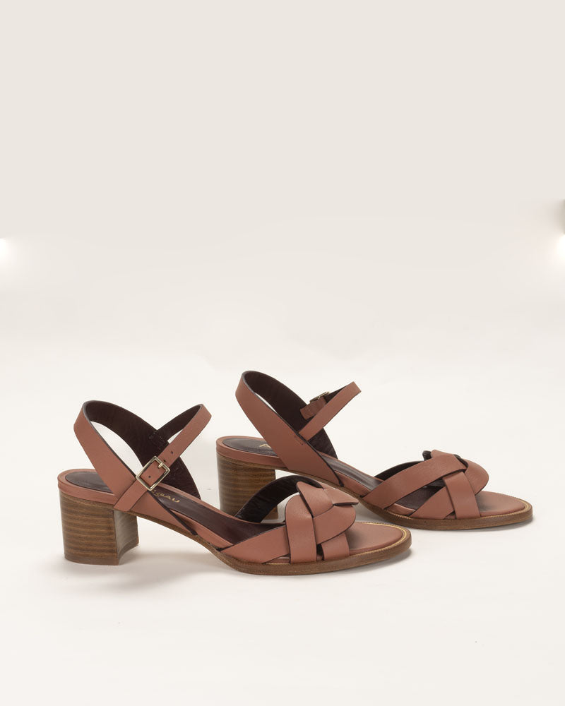 Sandale avril gau couleur Rose