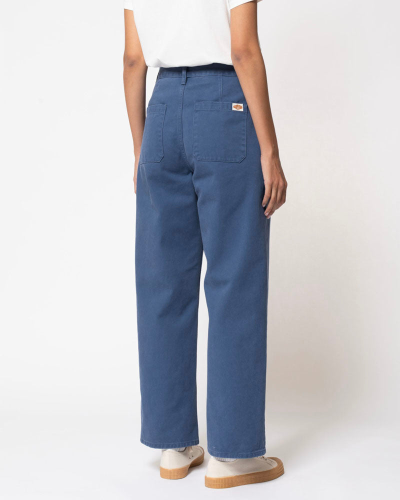 Pantalon nudie woman couleur Bleu