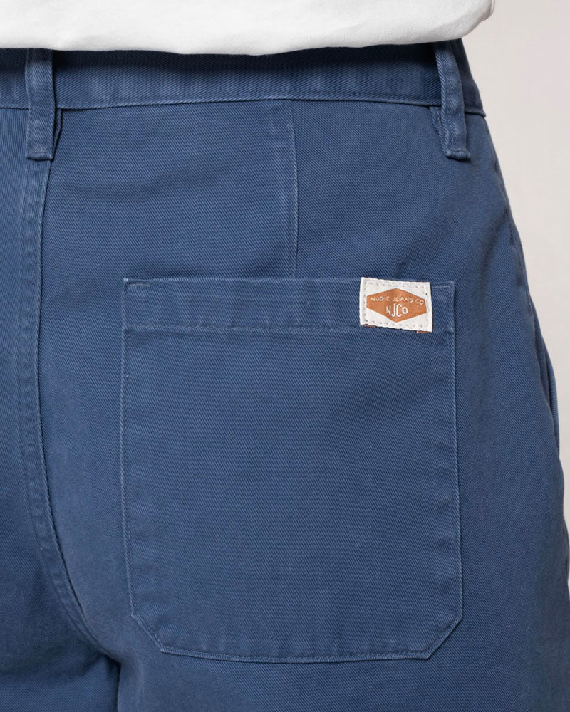 Pantalon nudie woman couleur Bleu